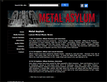 Tablet Screenshot of metalasylum.net